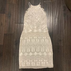 Misguided lace strappy Bodycon dress